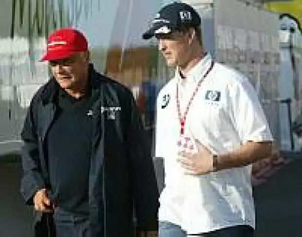 Niki Lauda und Ralf Schumacher Titel-Bild zur News: Niki Lauda und Ralf Schumacher