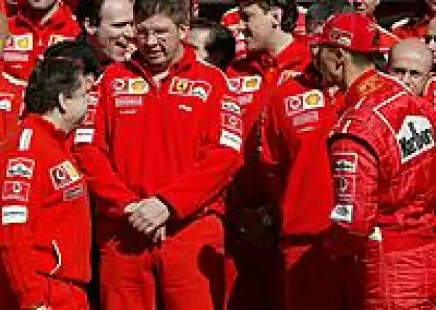 Todt, Brawn und Schumacher Titel-Bild zur News: Todt, Brawn und Schumacher