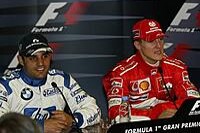 Montoya und Schumacher