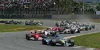 Bild zum Inhalt: Jubiläumssieg für Schumacher in Barcelona