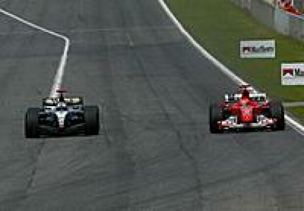 Titel-Bild zur News: Coulthard und Schumacher