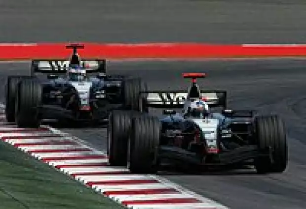 David Coulthard und Kimi Räikkönen Titel-Bild zur News: David Coulthard und Kimi Räikkönen