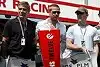 Bild zum Inhalt: Drei Hollywood-Superstars in der Jaguar-Box