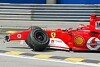 Bild zum Inhalt: Schumacher: "An die Wand gefahren worden"