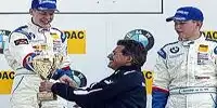 Bild zum Inhalt: Formel-BMW-Fahrer in der Formel-1-Box