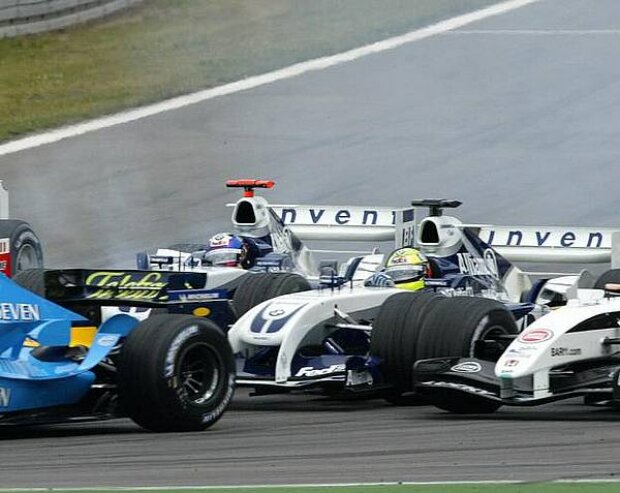 Titel-Bild zur News: Montoya und Ralf Schumacher