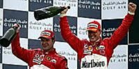 Barrichello und Schumacher