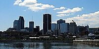 Die Skyline von Montréal