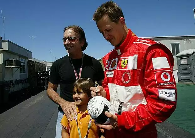 Fittipaldi und Schumacher Titel-Bild zur News: Fittipaldi und Schumacher