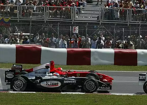 Kimi Räikkönen, Michael Schumacher Titel-Bild zur News: Kimi Räikkönen, Michael Schumacher