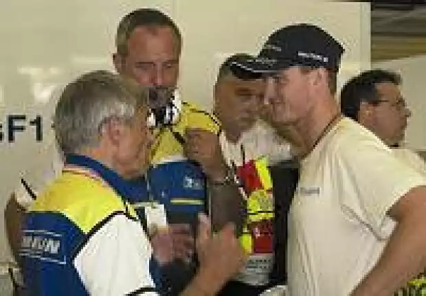 Pierre Dupasquier, Ralf Schumacher Titel-Bild zur News: Pierre Dupasquier, Ralf Schumacher