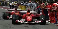 Schumacher und Barrichello