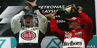 Button und Schumacher