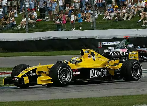 Giorgio Pantano (Jordan-Ford EJ14) Titel-Bild zur News: Giorgio Pantano (Jordan-Ford EJ14)
