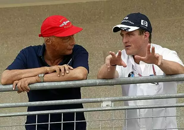 Lauda und Ralf Schumacher Titel-Bild zur News: Lauda und Ralf Schumacher