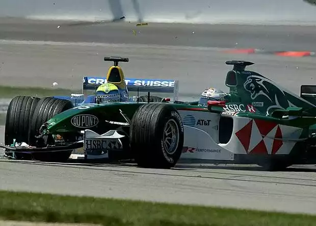 Christian Klien (Jaguar) und Felipe Massa (Sauber) Titel-Bild zur News: Christian Klien (Jaguar) und Felipe Massa (Sauber)