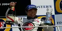Bild zum Inhalt: BAR-Honda: Endlich Podestplatz für Sato