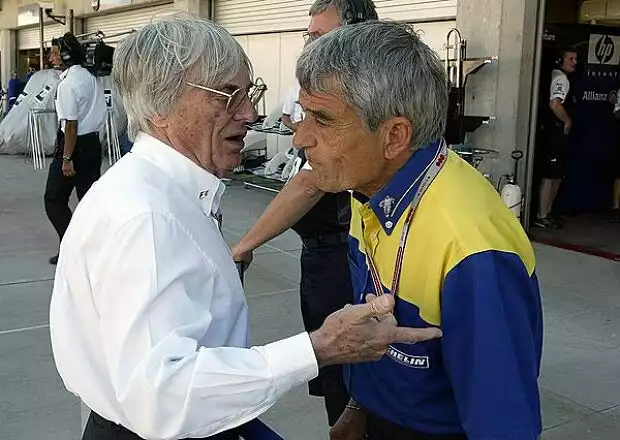 Titel-Bild zur News: Ecclestone und Dupasquier