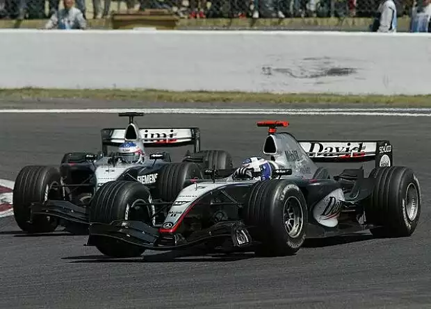 Titel-Bild zur News: Coulthard und Räikkönen
