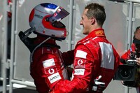 Barrichello und Schumacher