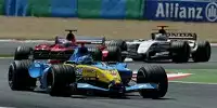 Trulli vor Barrichello und Button