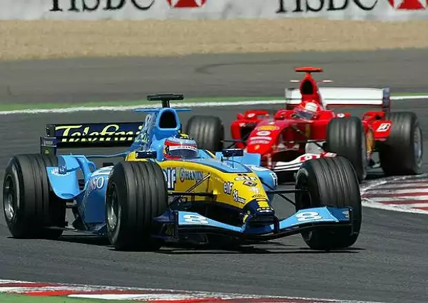 Fernando Alonso vor Michael Schumacher Titel-Bild zur News: Fernando Alonso vor Michael Schumacher
