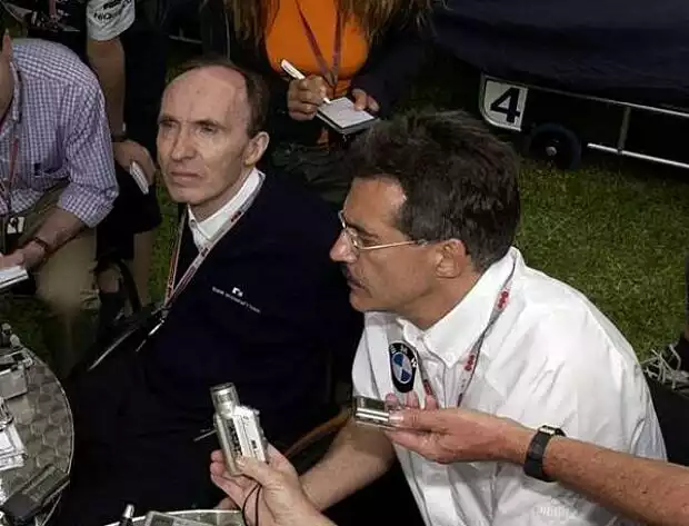 Sir Frank Williams und Dr. Mario Theissen Titel-Bild zur News: Sir Frank Williams und Dr. Mario Theissen
