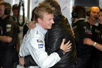 Kimi Räikkönen mit Norbert Haug