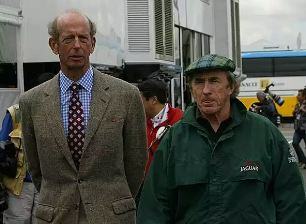 Der Duke of Kent mit Sir Jackie Stewart Titel-Bild zur News: Der Duke of Kent mit Sir Jackie Stewart