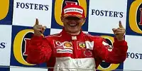 Bild zum Inhalt: Das große Siegerinterview mit Michael Schumacher