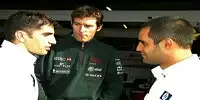 Gené, Webber und Montoya