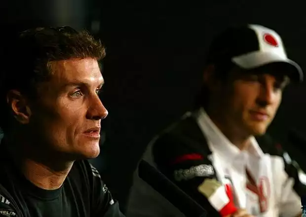 Coulthard und Button Titel-Bild zur News: Coulthard und Button