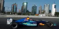 Bild zum Inhalt: Sauber heizte für den China-Grand-Prix ein