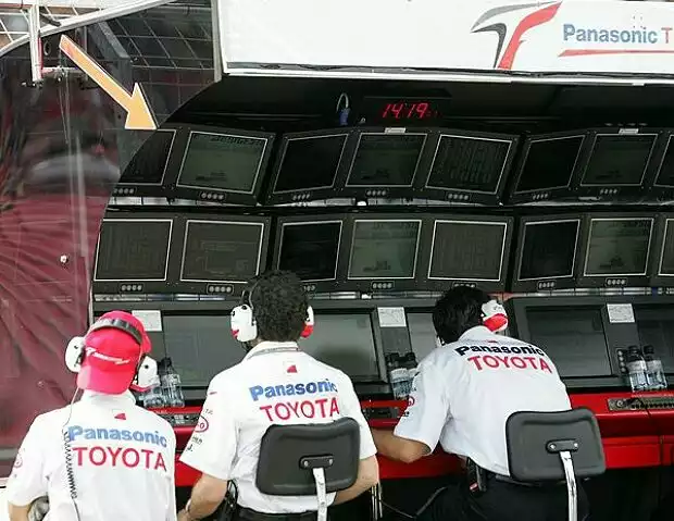 Titel-Bild zur News: Toyota-Kommandostand