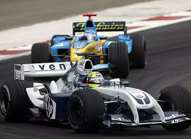 Ralf Schumacher vor Jarno Trulli Titel-Bild zur News: Ralf Schumacher vor Jarno Trulli