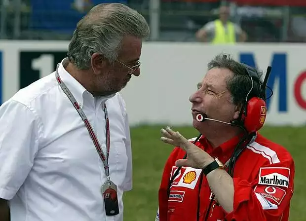 Titel-Bild zur News: Weber und Jean Todt