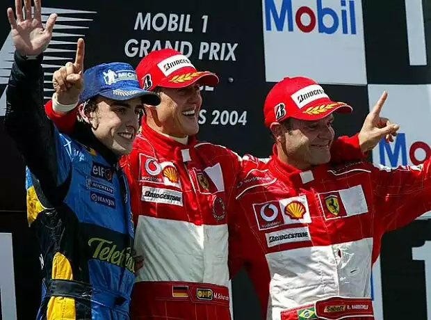Titel-Bild zur News: Podium in Frankreich 2004