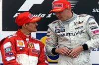 Schumacher und Häkkinen