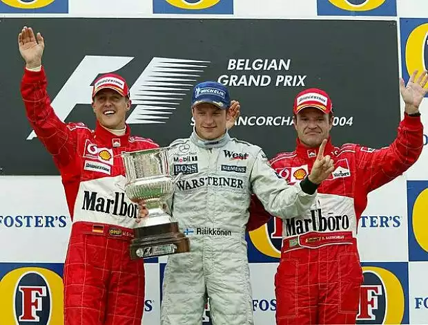 Podium in Belgien 2004 Titel-Bild zur News: Podium in Belgien 2004