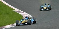 Jarno Trulli vor Fernando Alonso