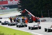 Kollision in Spa-Francorchamps