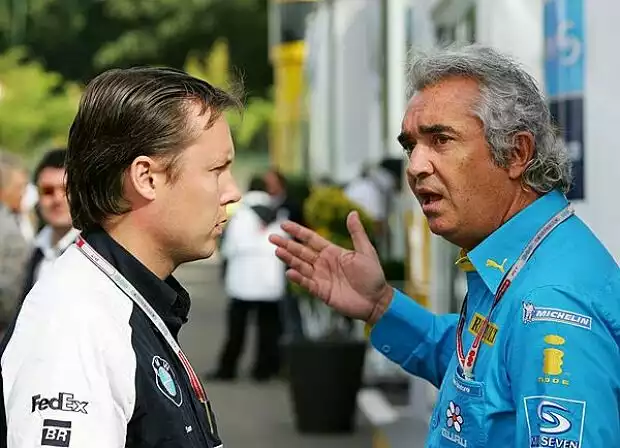 Titel-Bild zur News: Sam Michael und Flavio Briatore