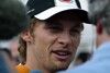 Bild zum Inhalt: Button bangt um sein Heimrennen in Silverstone