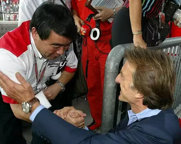 Hisao Suganuma und Luca di Montezemolo Titel-Bild zur News: Hisao Suganuma und Luca di Montezemolo