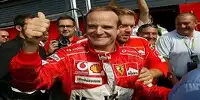 Bild zum Inhalt: Ferrari: Barrichello lässt Tifosi jubeln