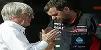 Bernie Ecclestone und Paul Stoddart