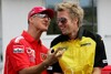 Bild zum Inhalt: Schumacher ließen merkwürdige Fragen kalt