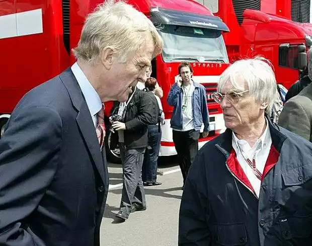 Max Mosley und Bernie Ecclestone Titel-Bild zur News: Max Mosley und Bernie Ecclestone