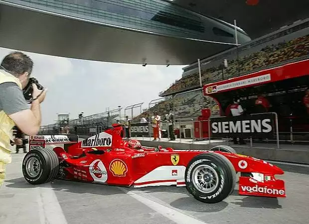 Titel-Bild zur News: Michael Schumacher (Ferrari F2004)