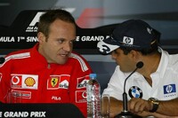 Rubens Barrichello und Juan-Pablo Montoya